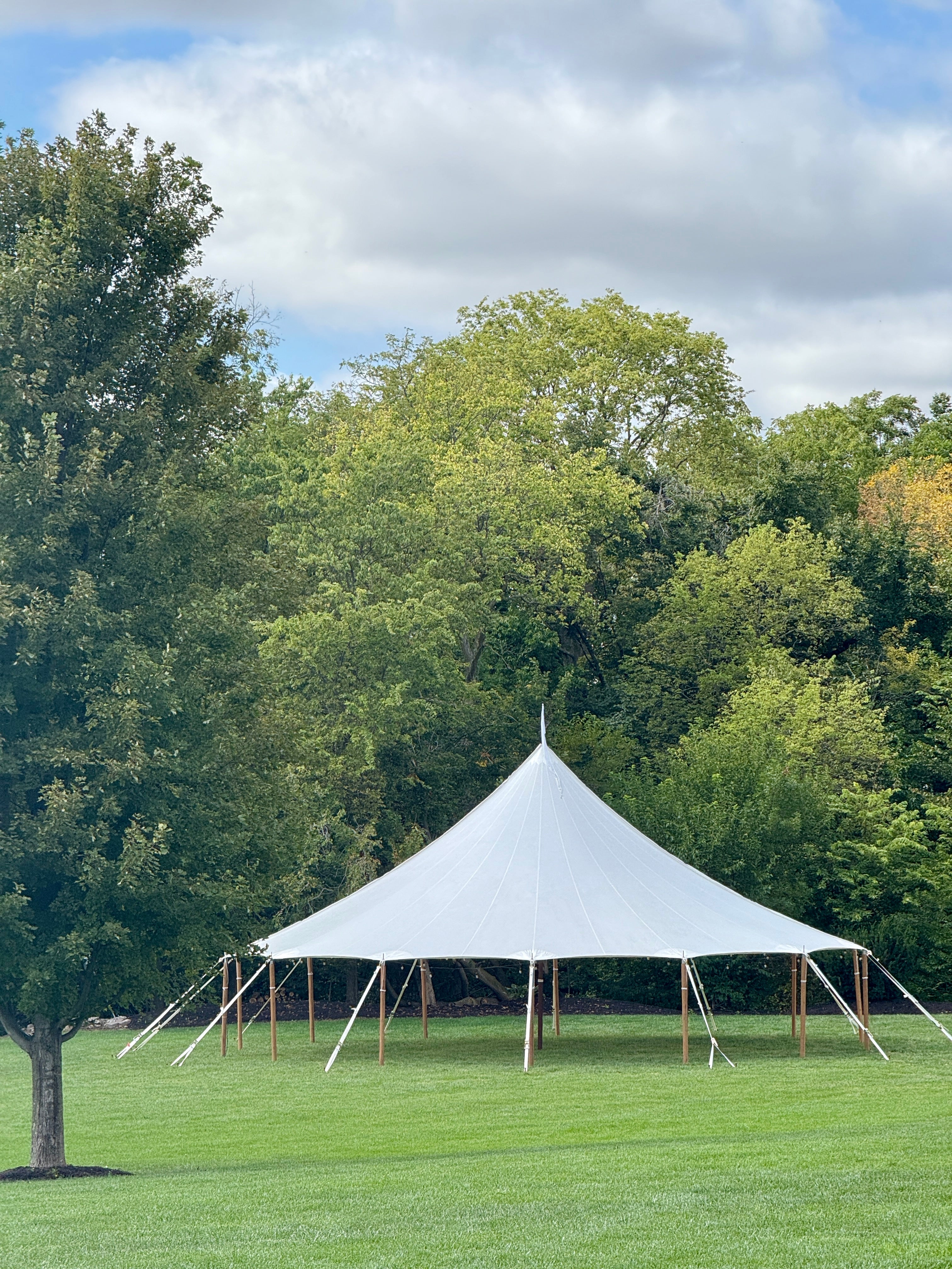 45x44' Sailcloth Tent